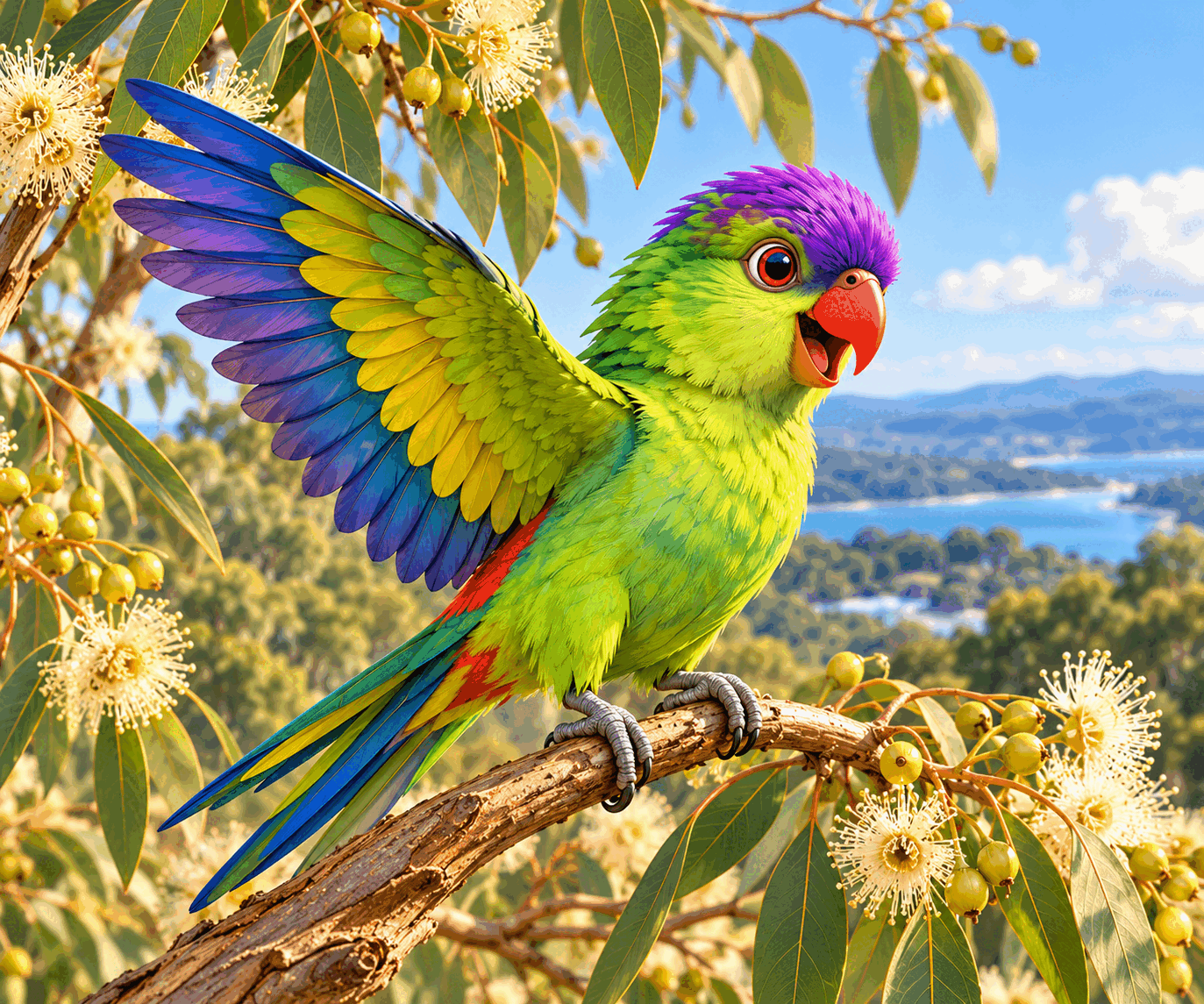 Illustration of Coco the Cowara
