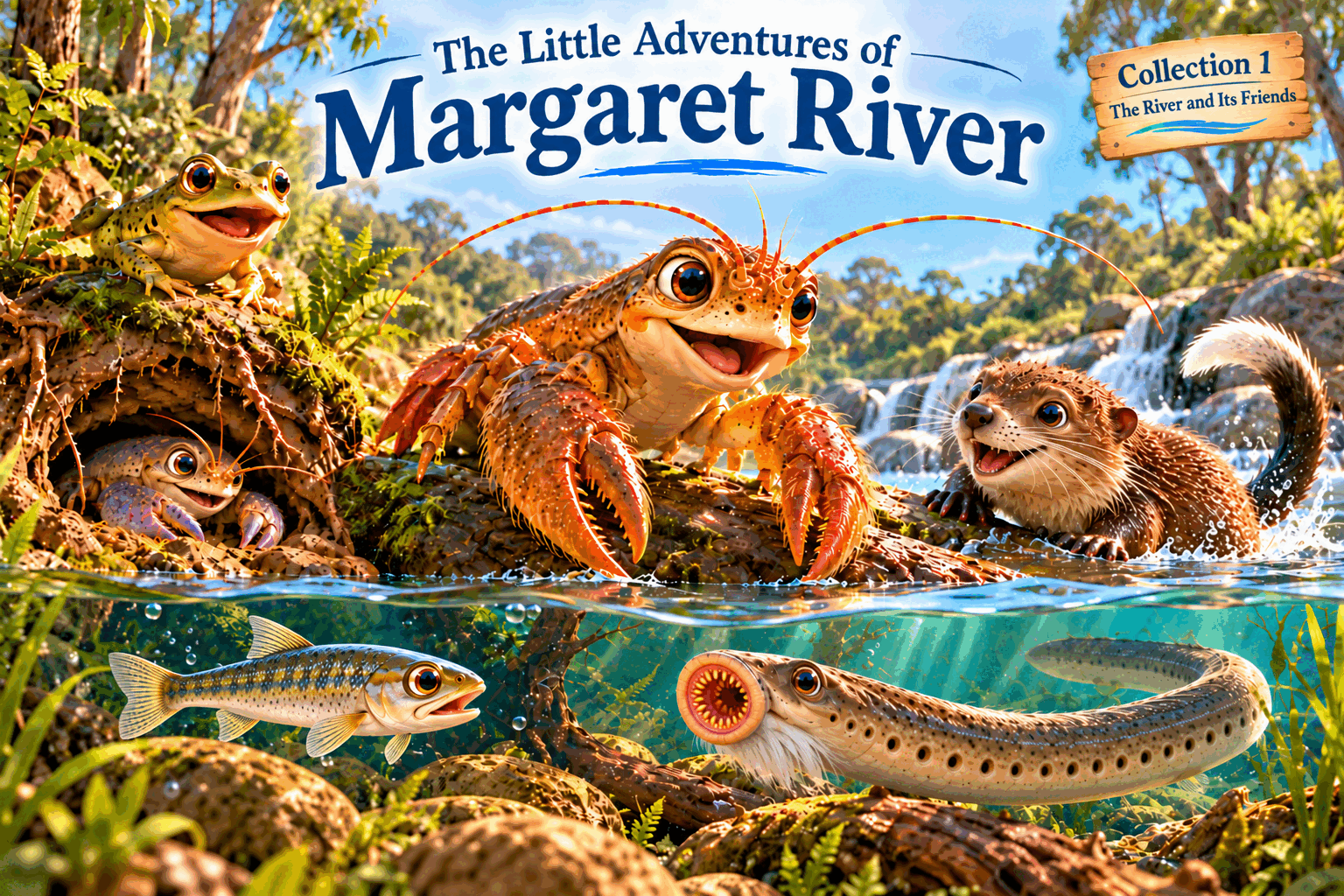 The Little Adventures of Margaret River — Collection 1: The River and Its Friends