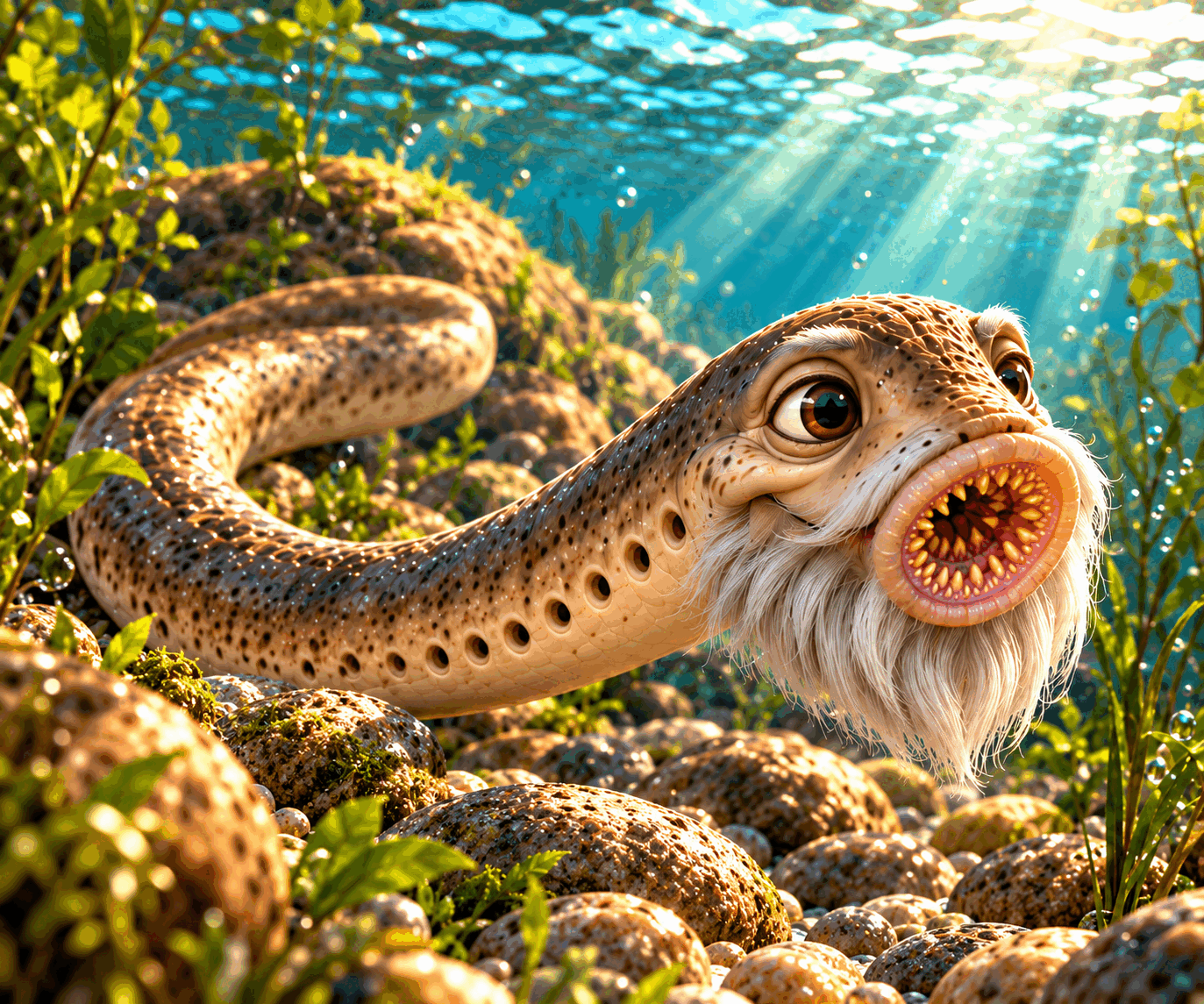 Illustration of Old Lamprey — Wise River Guide