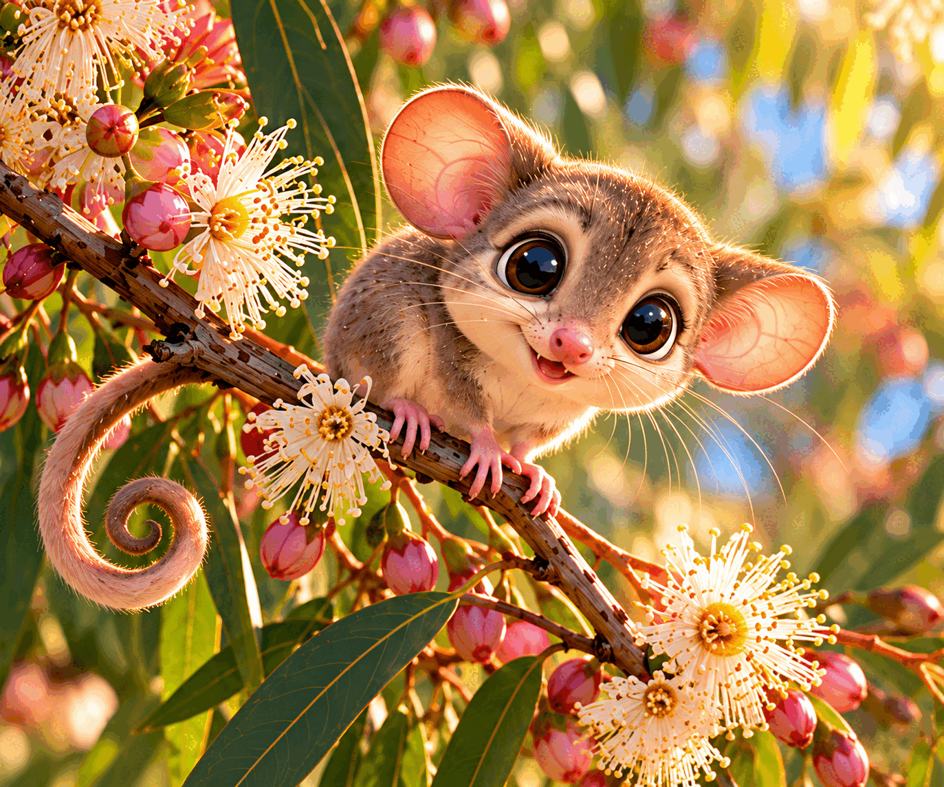 Illustration of Penny the Pygmy Possum